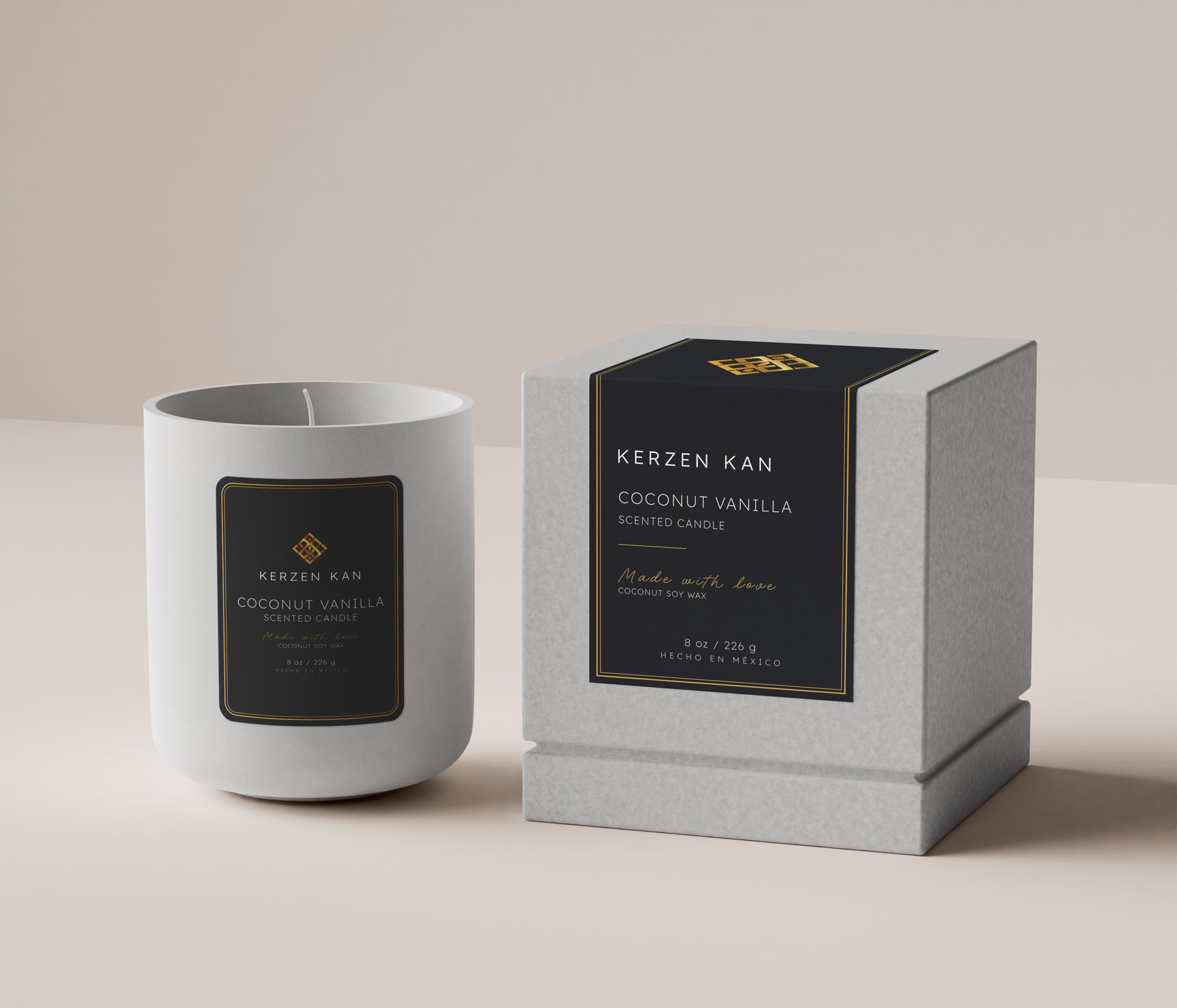Kerzen Kan mockup